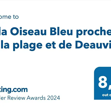 La Villa L'Oiseau Bleu Proche De La Plage Et De Deauville !!! Awards 2025 Blonville-sur-Mer Kamer foto